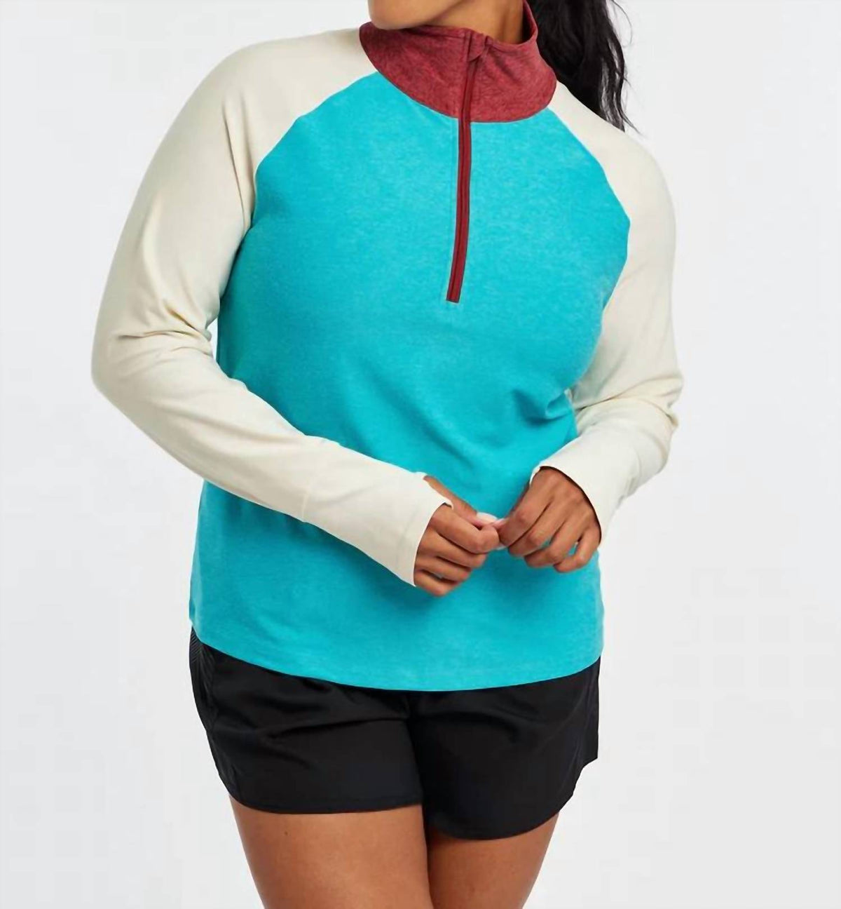 Women's Lux Half Zip Top