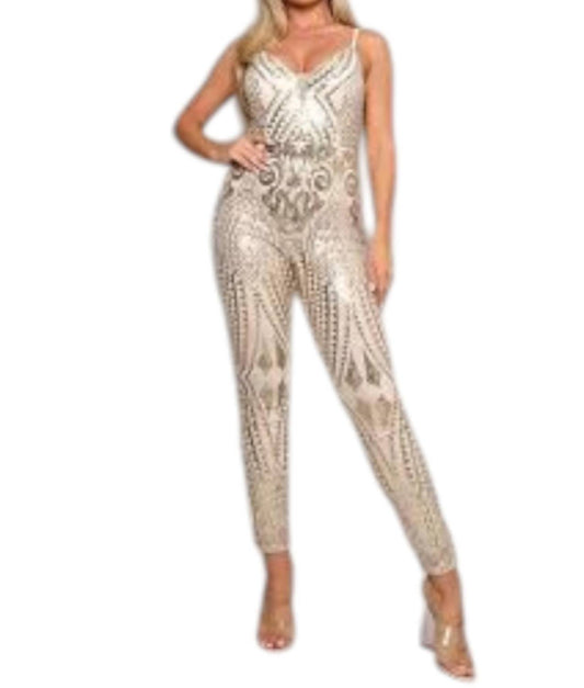 Sequin Jumpsuit