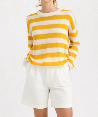 Sloane Cashmere Boxy Pullover Sweater