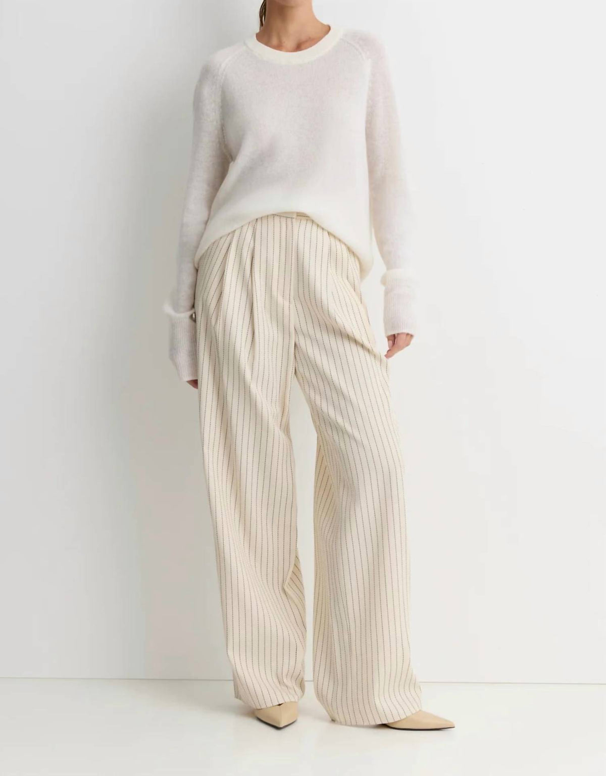 Sloane Cashmere Crew Top