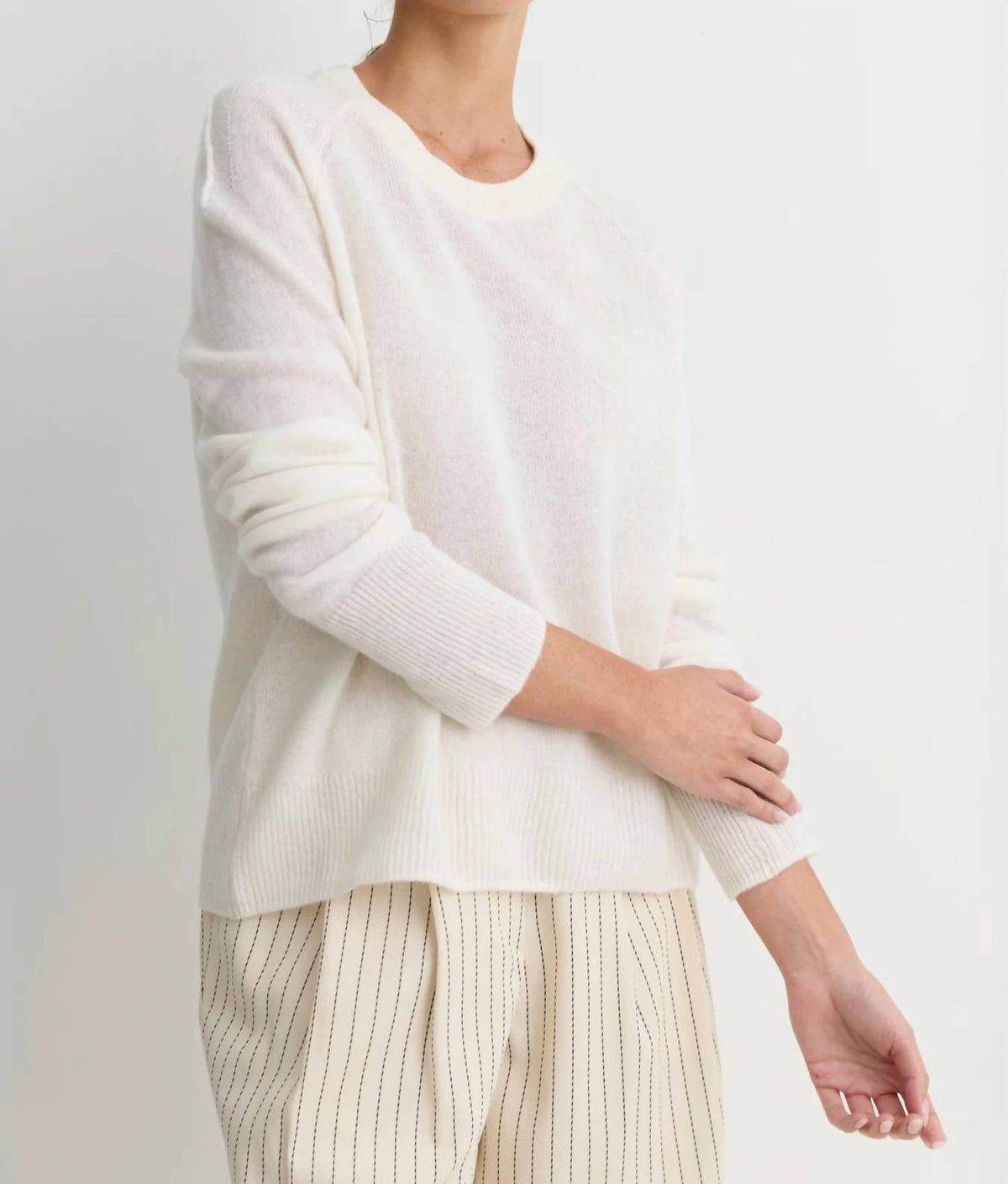 Sloane Cashmere Crew Top