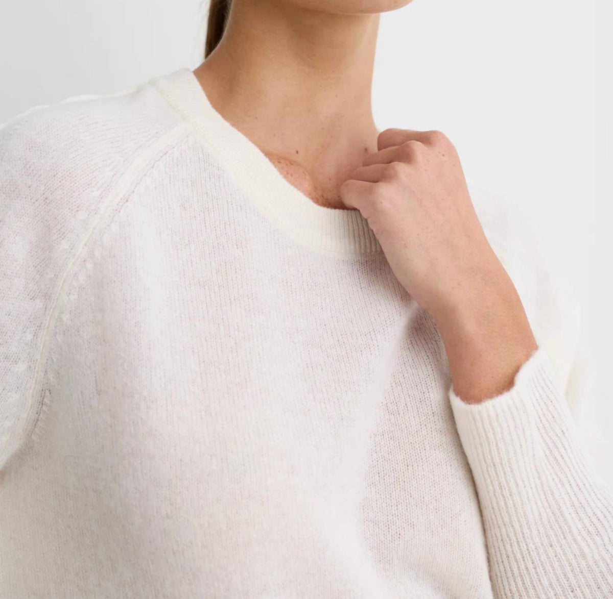 Sloane Cashmere Crew Top