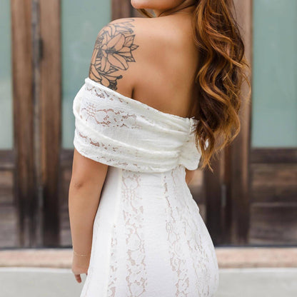 Odette Lace Maxi Dress