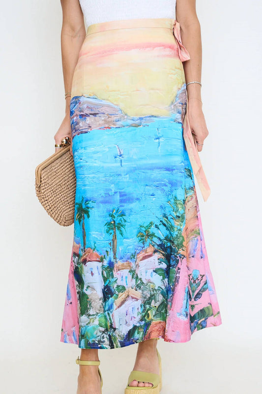 Tropical Breeze Maxi Skirt