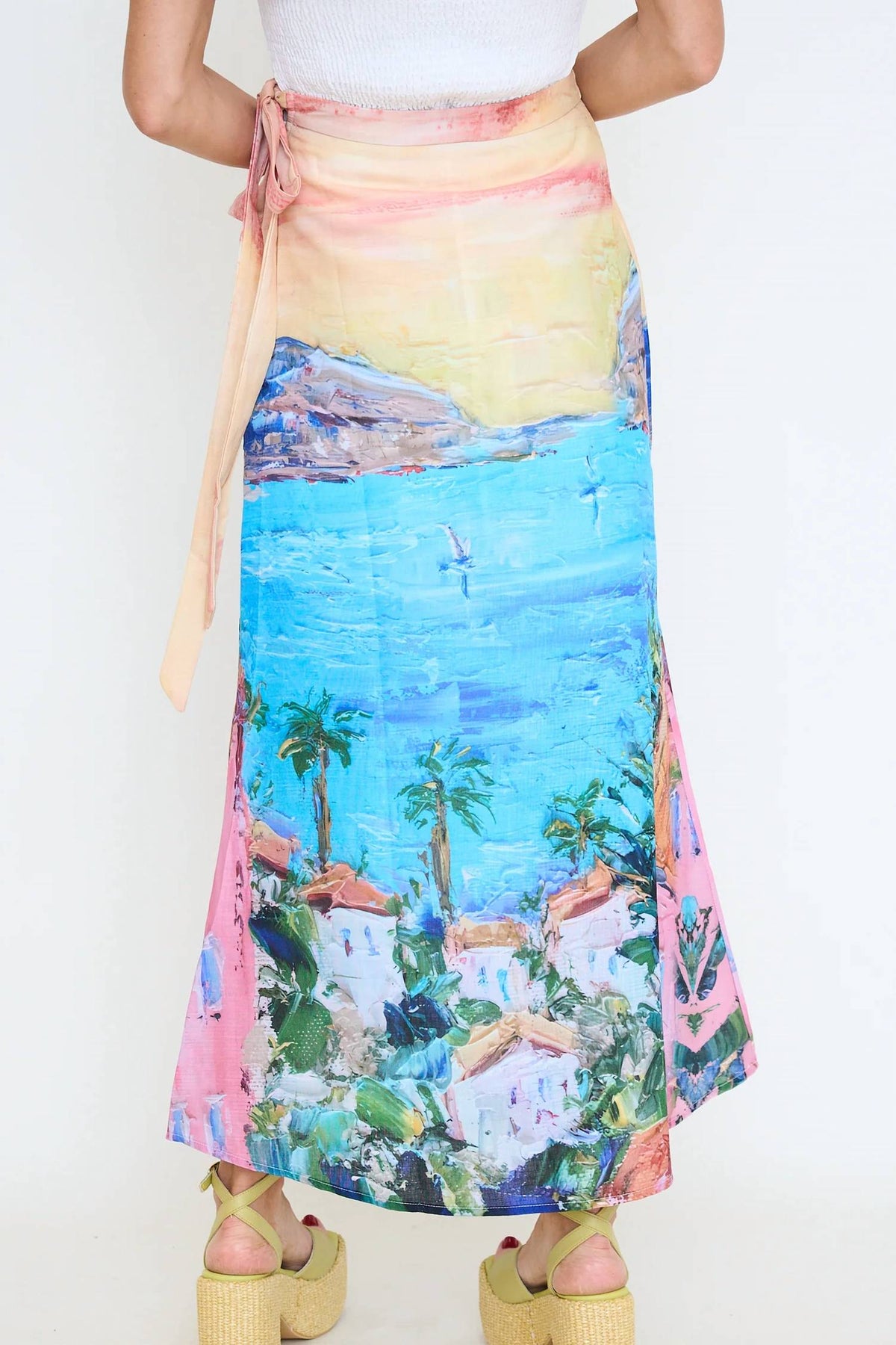 Tropical Breeze Maxi Skirt