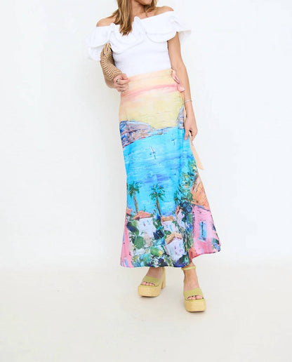 Tropical Breeze Maxi Skirt