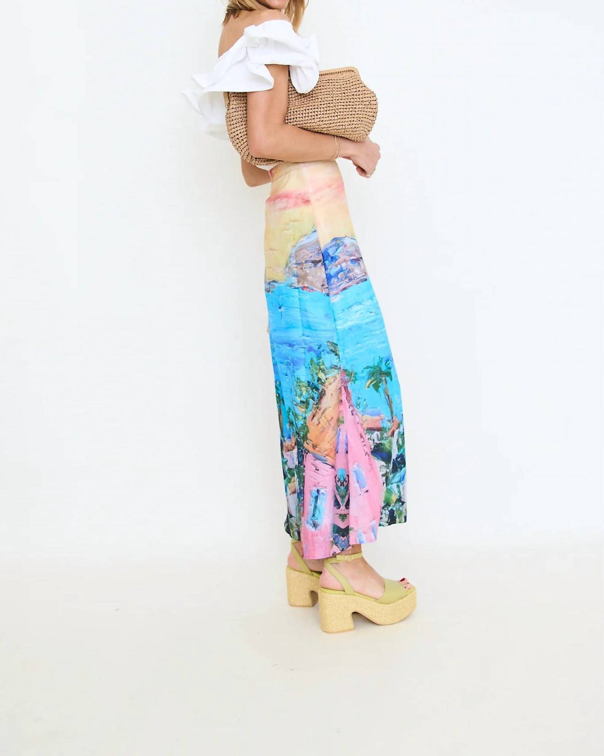 Tropical Breeze Maxi Skirt
