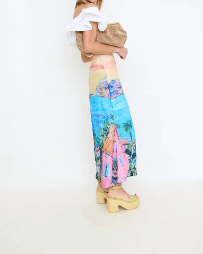 Tropical Breeze Maxi Skirt