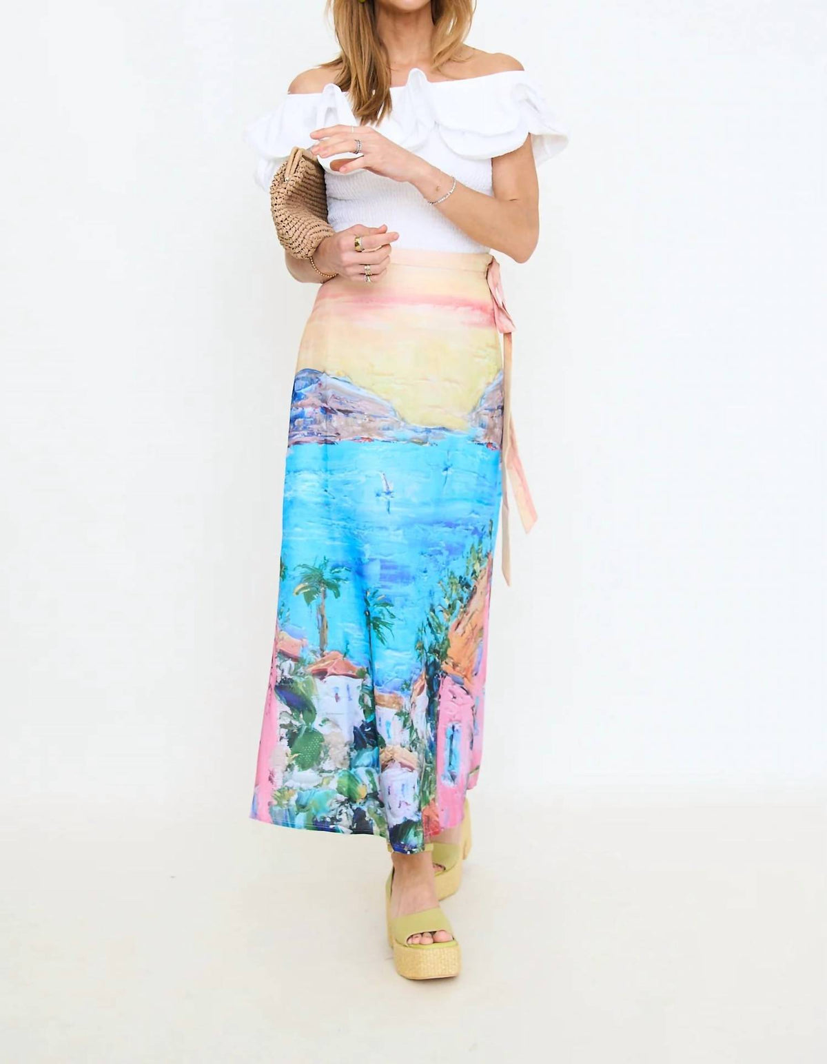 Tropical Breeze Maxi Skirt