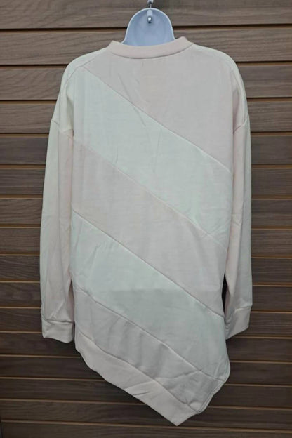 Women's Diagonal Stripe Long