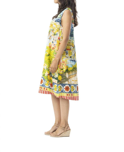 Amalfi Sleeveless Midi Dress