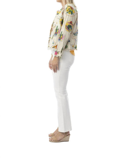 Guatemala Linen Print Jacket