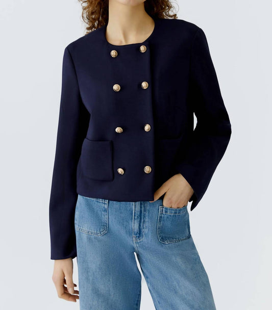 Double Breasted Ponte Blazer