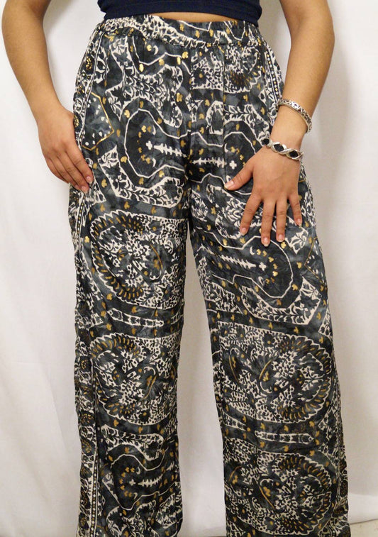 Wide-leg Accent Pant