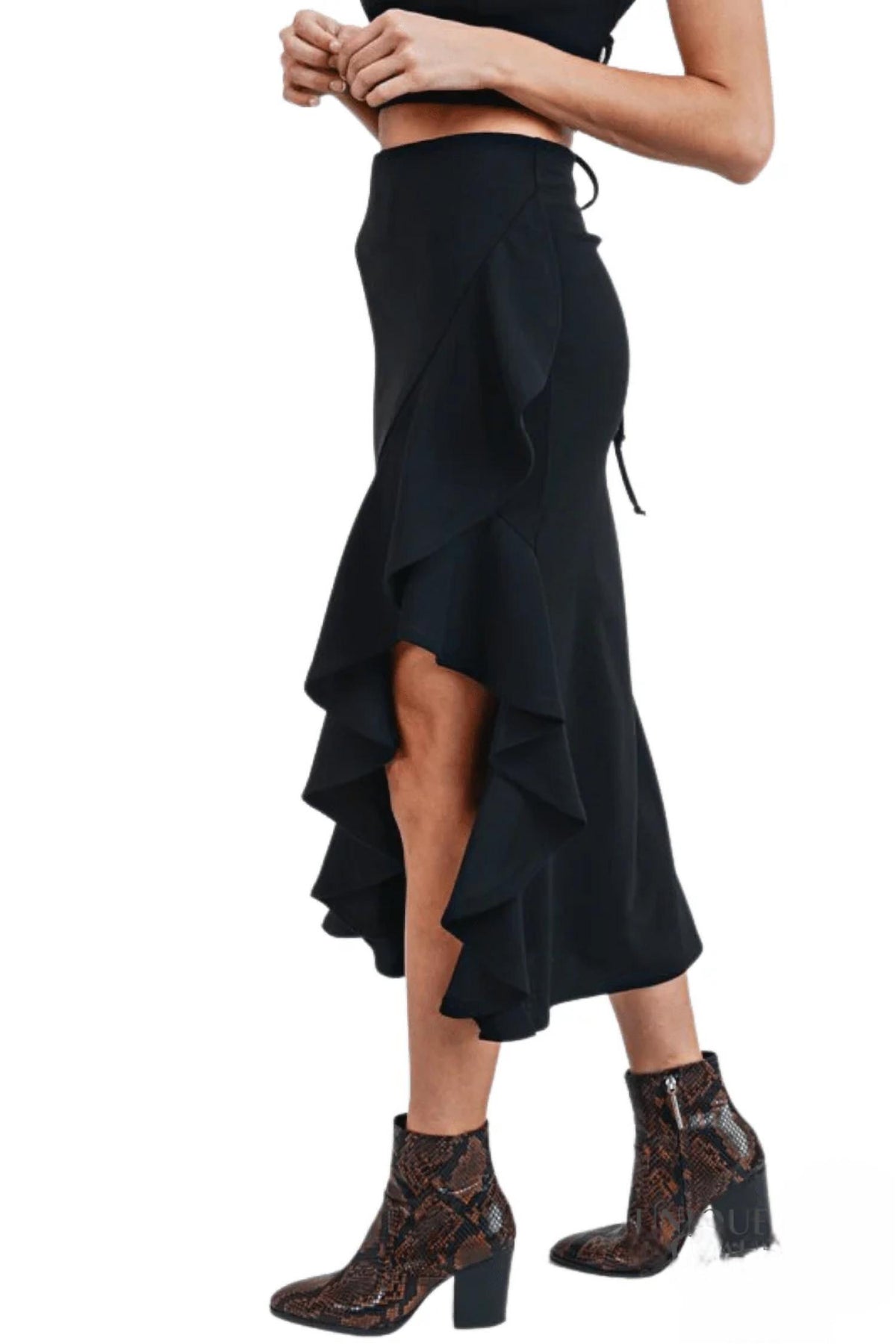 Stephanie Open Back Skirt Set