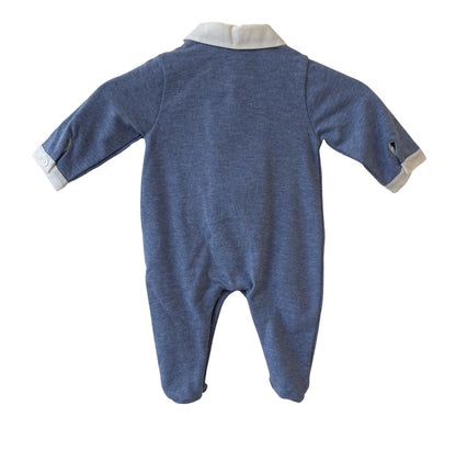 Baby Boy's Collared Footie