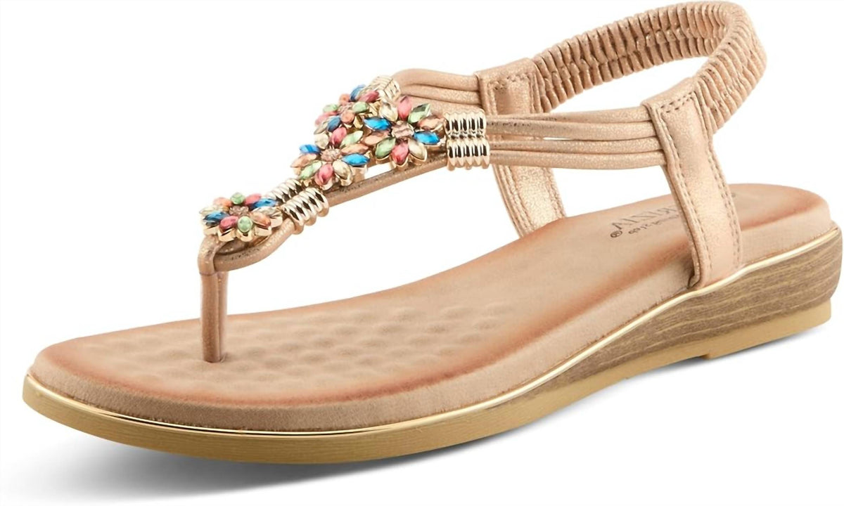 Women’s Beamie Jeweled Thong Sandal