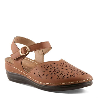 Women's Nougatish Laser Cut Sandal