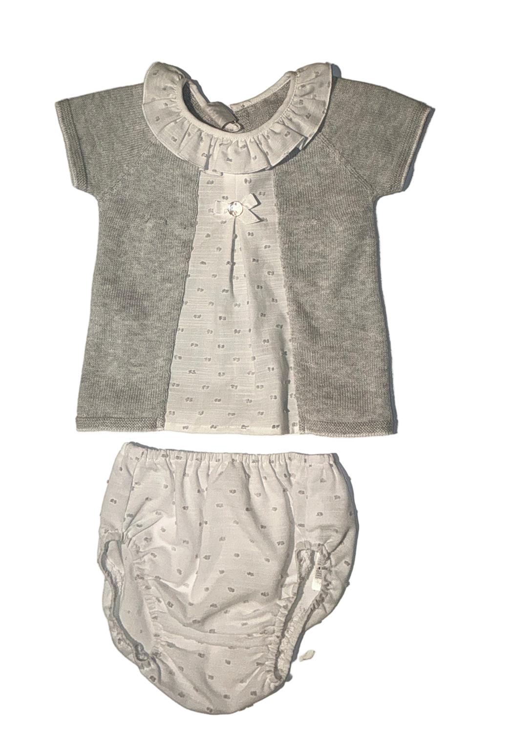 Baby Girl's Newborn Knit Sweater & Bloomer Set