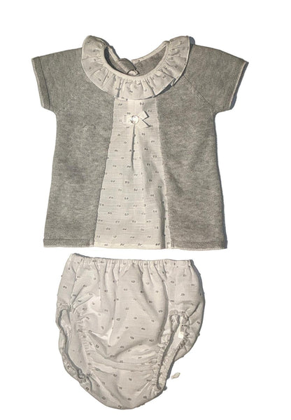 Baby Girl's Newborn Knit Sweater & Bloomer Set