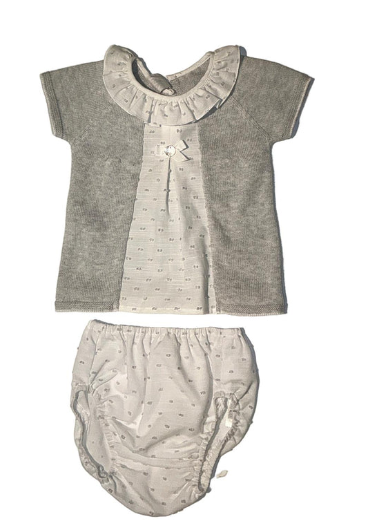 Baby Girl's Newborn Knit Sweater & Bloomer Set