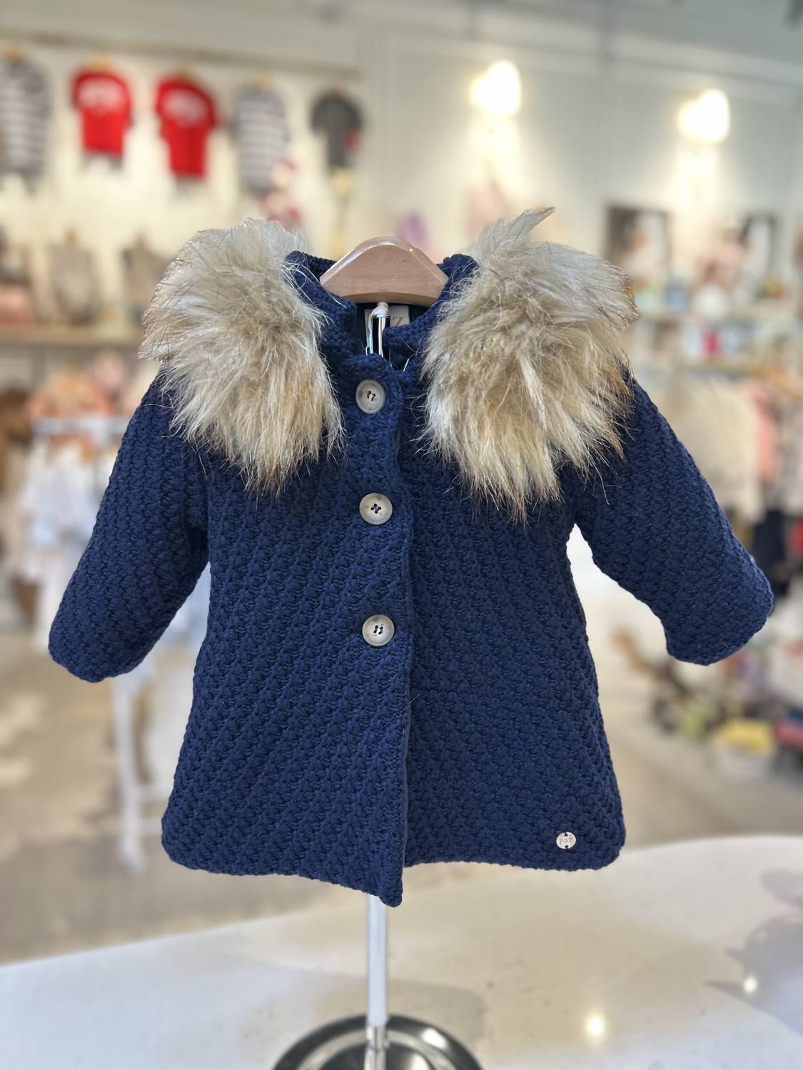 Kid's Knit Coat