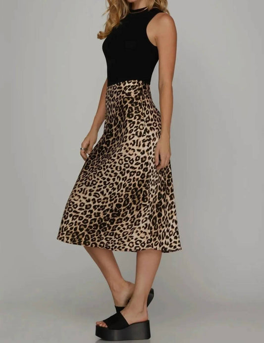 Satin Midi Skirt