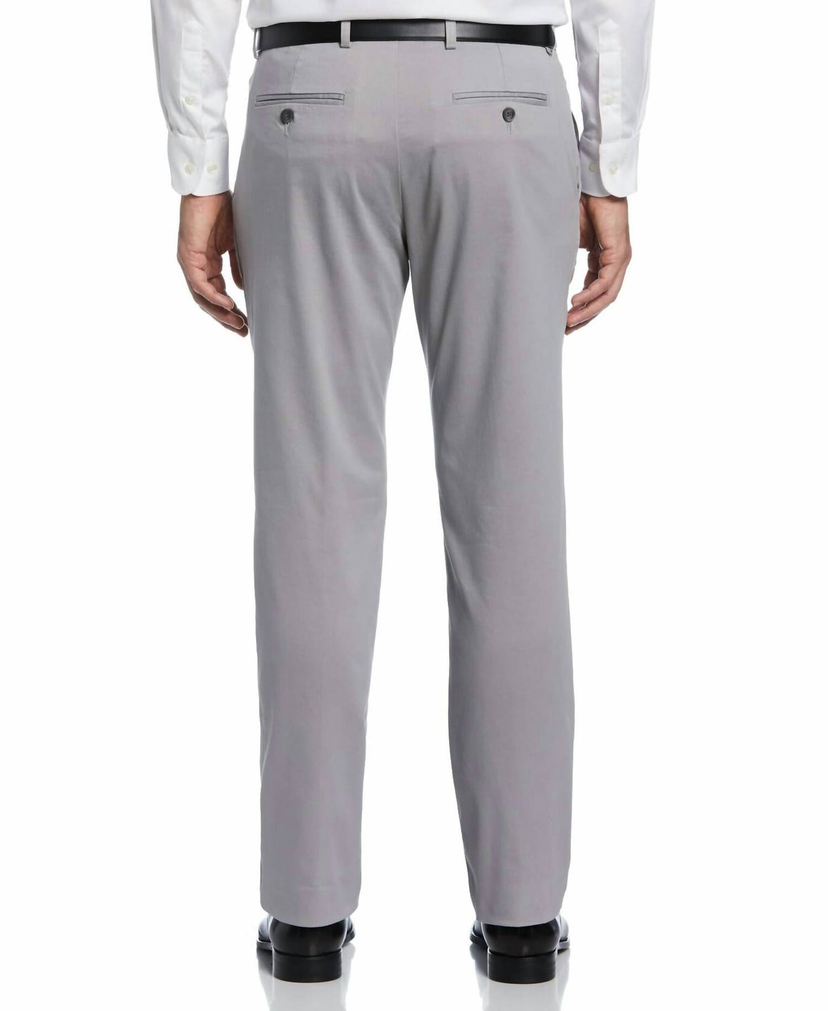 Men's Essentials Slim Fit Cotton Active Waistband Dress Pant