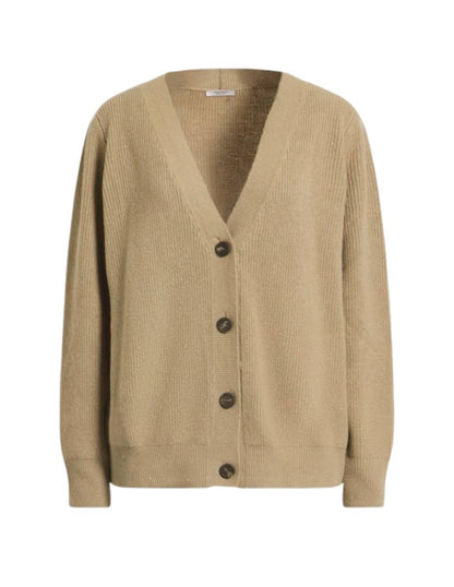 Women's Longsleeve Wool Cashmere Blend Knit Cardigan