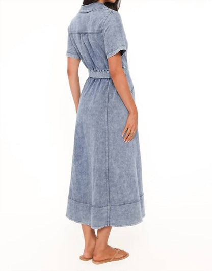 Tamara Denim Maxi Dress