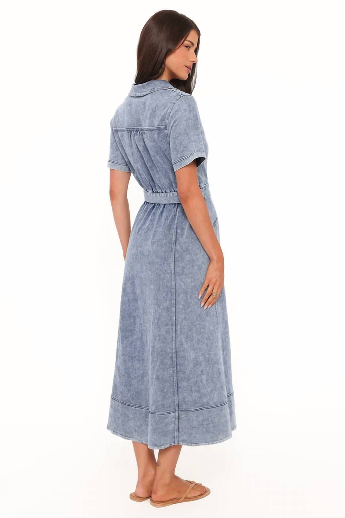 Tamara Denim Maxi Dress