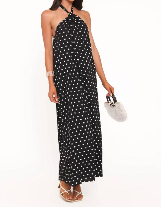Petal & Pup Women's Theophania Maxi Dress in Pale Blue