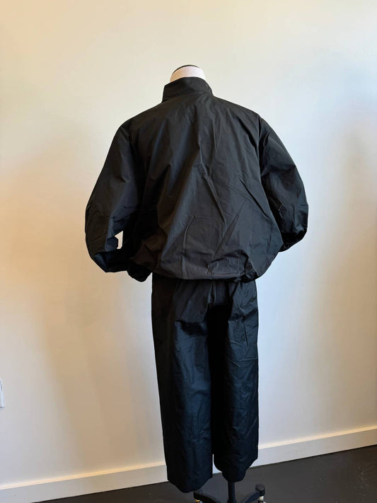Women's Black Bomber Jacket