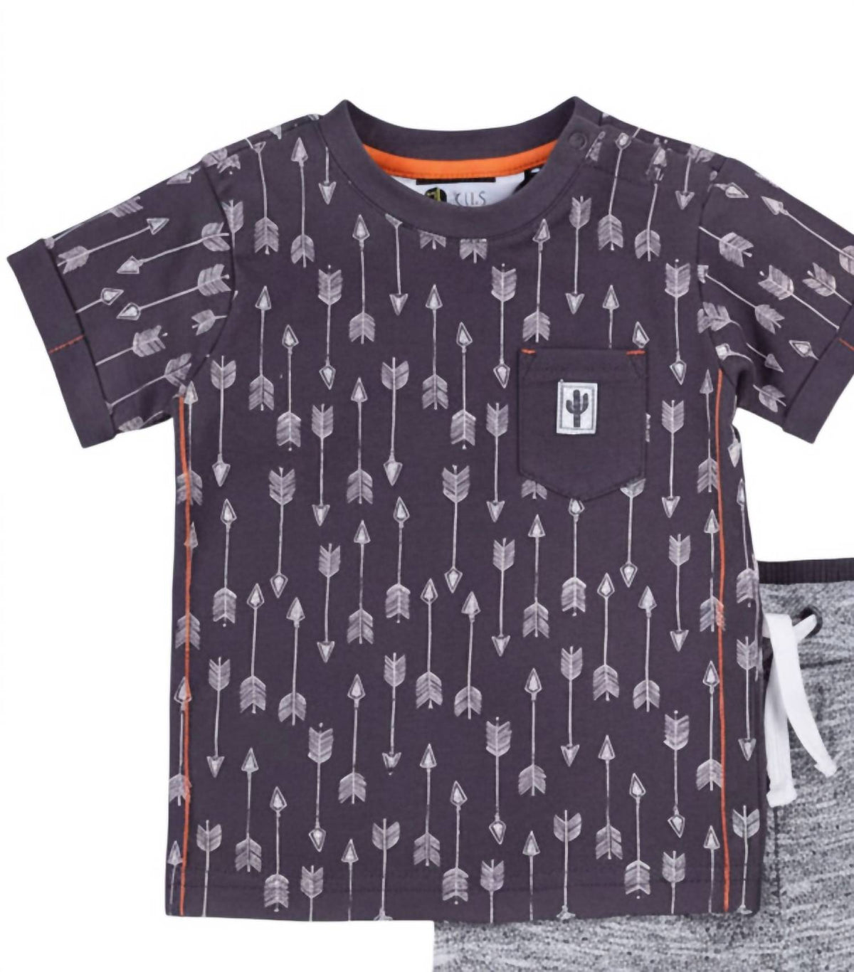Kids Arrows 2-Piece Tee & Short Set