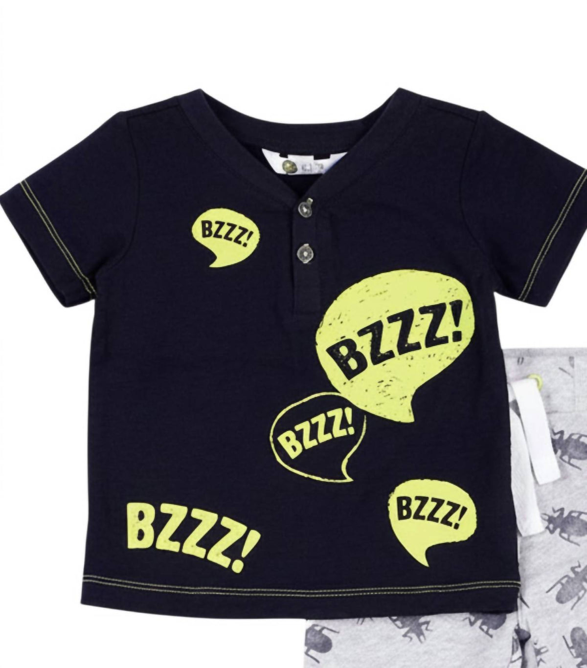 Kids Bugs 2-Piece Tee & Jogger Set