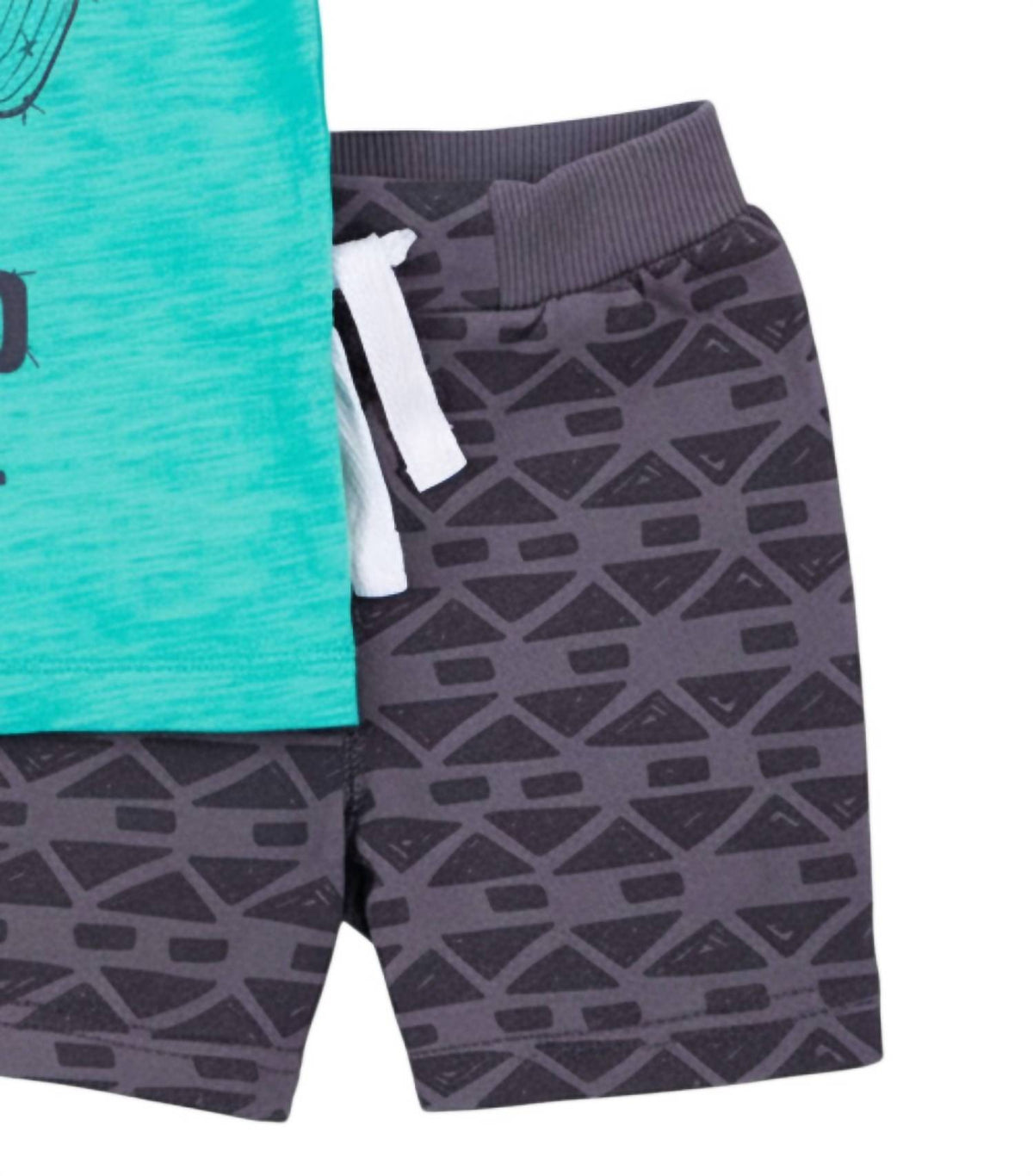 Kids Cactus 2-Piece Tee & Short Set