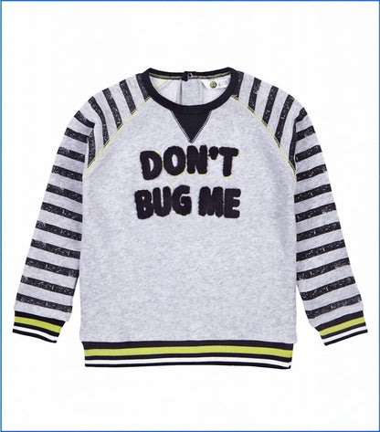 Kids Don't Bug Me Knit Sweatshirt