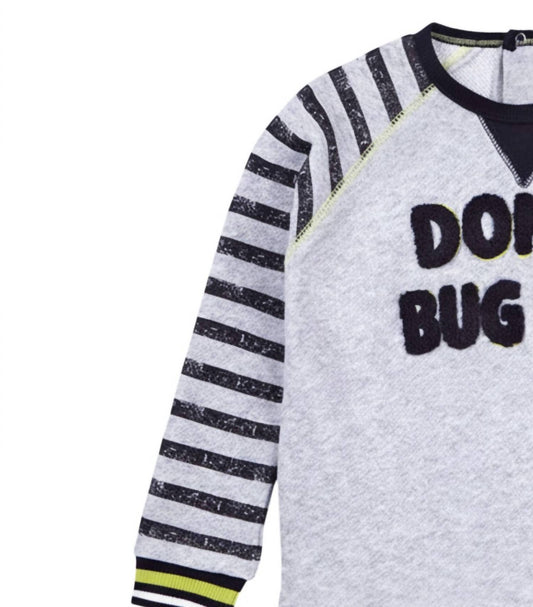 Kids Don't Bug Me Knit Sweatshirt