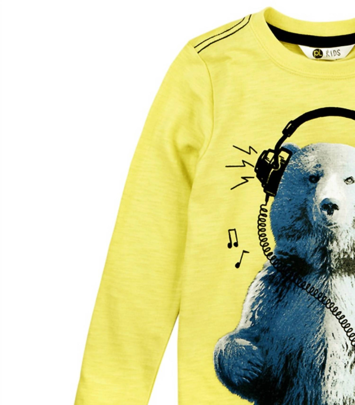 Kids Long Sleeve Bear T-shirt