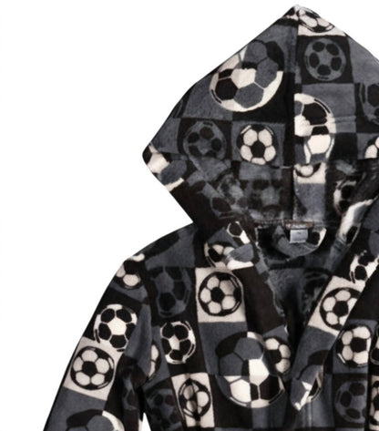 Kids Soccer Fleece Robe