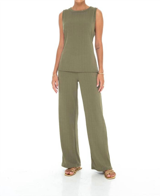 Knitted Flared Pant