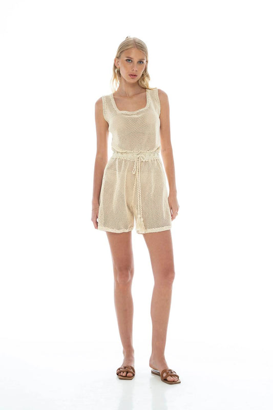 Mesh Short Romper