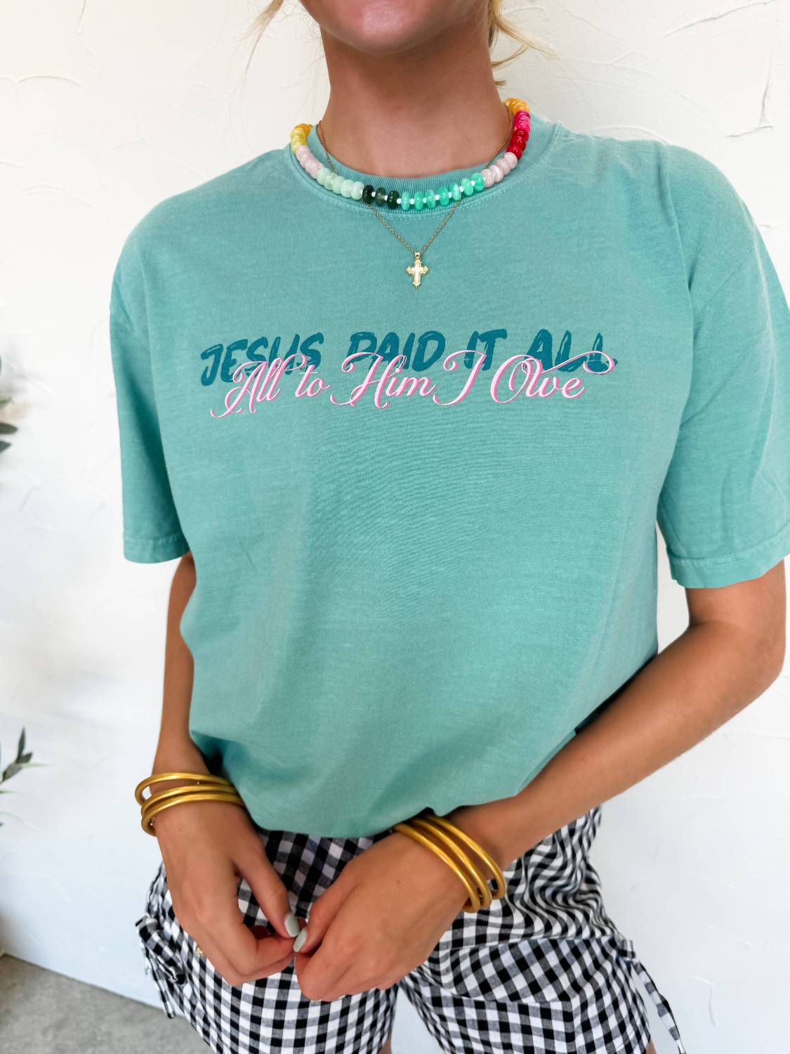 Jesus Paid It All Short Sleeve Tee