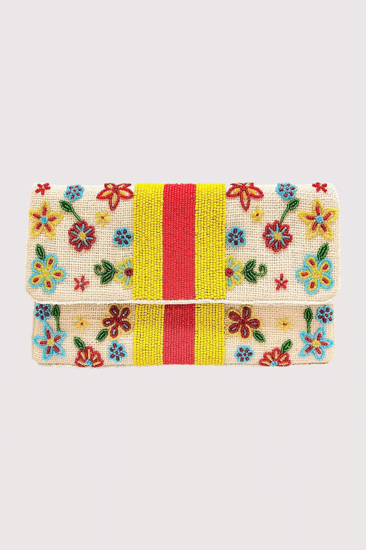 Women's Jute Clutch Bag