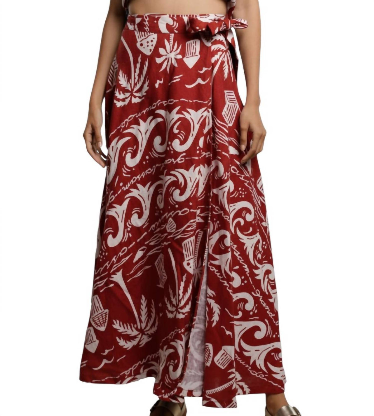 Espadon Maxi Wrap Skirt