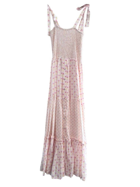 La Brume Bloom Print Maxi Dress