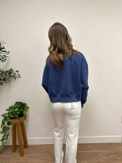 Ballpark Days Cropped Sweatshirt