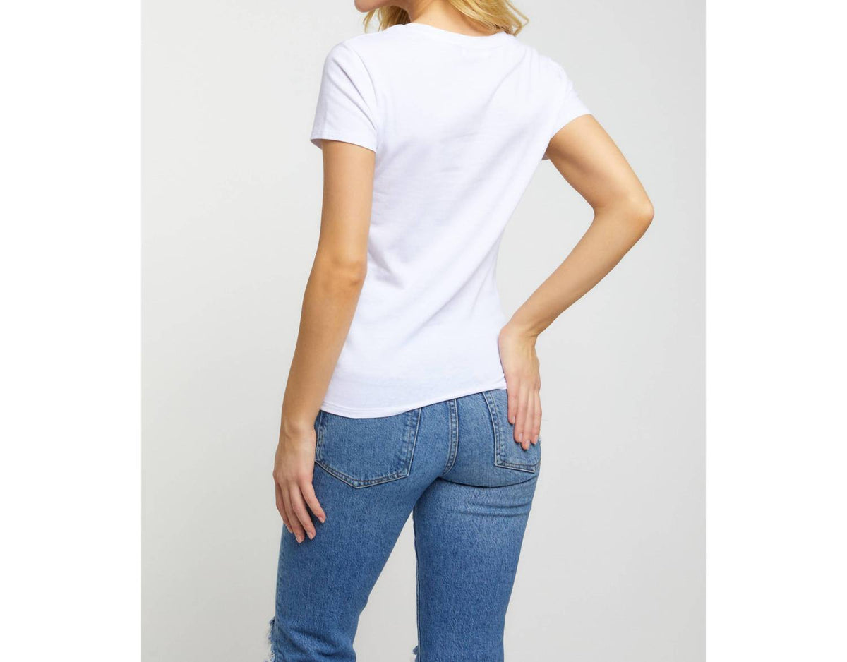 Women's Classic V-neck Cotton Tee