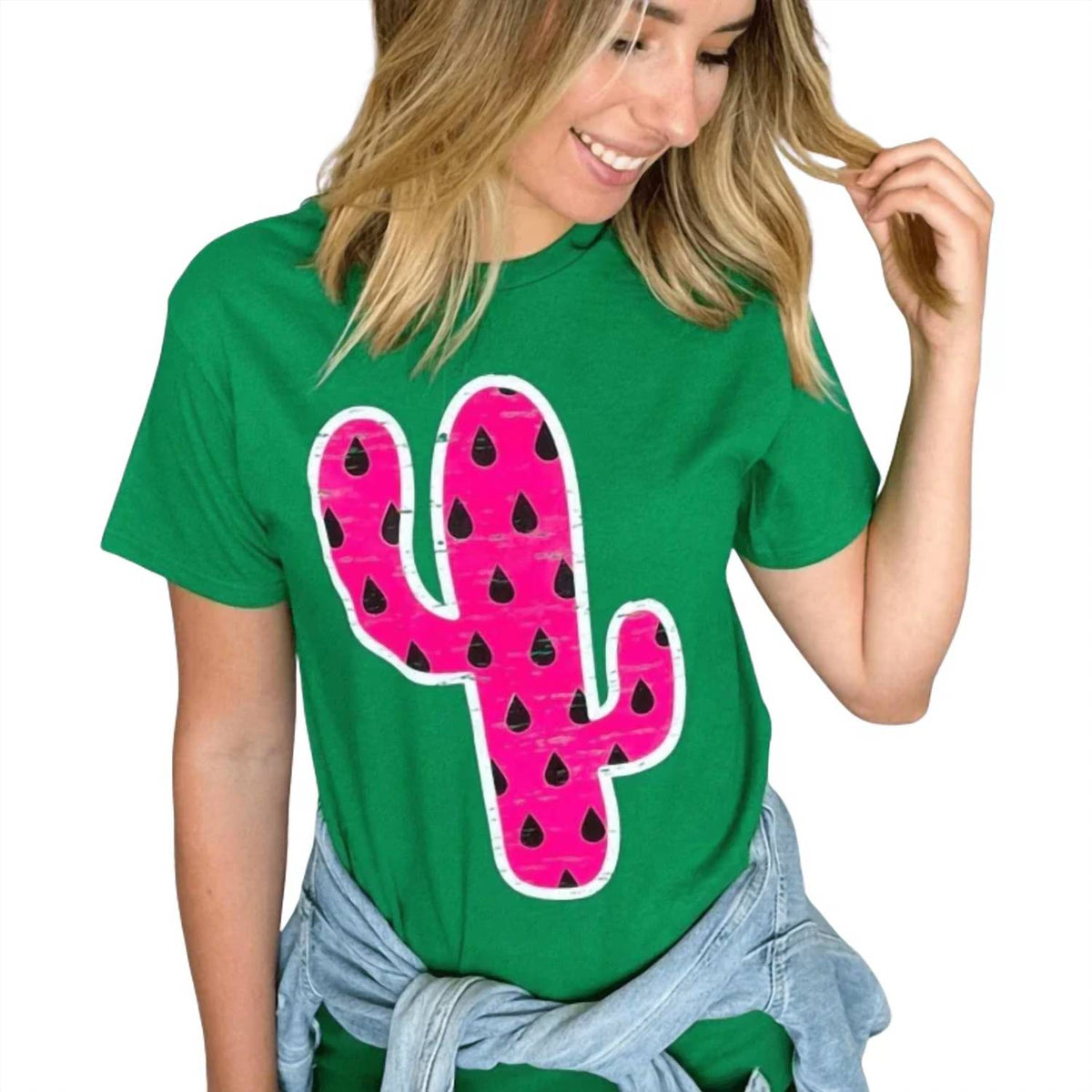 Watermelon Cactus Tee