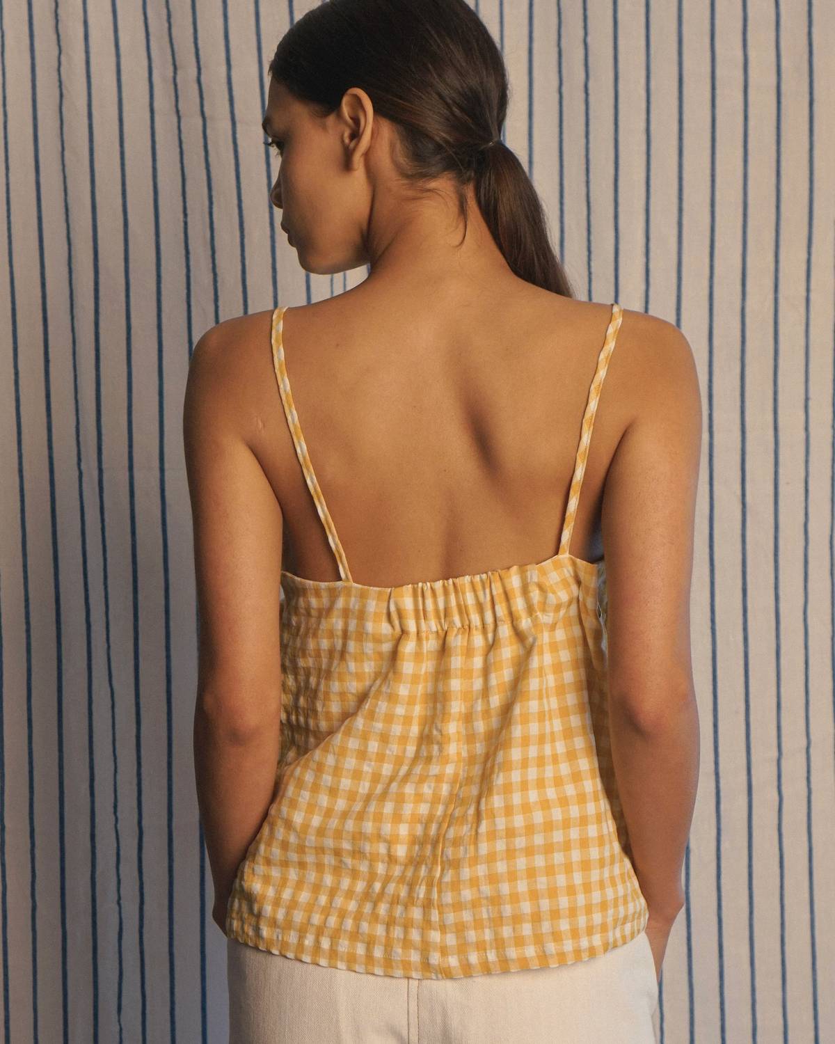 Wave Draped Cami Top